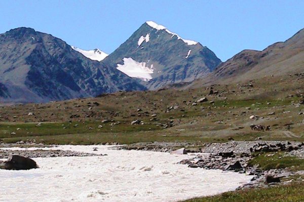 White River in Altai Tavan Bogd