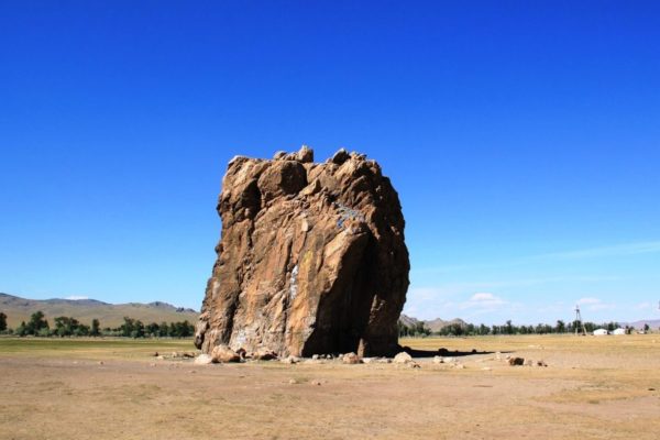 Taikhar Stone in Arkhangai province