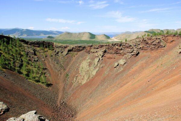 Khorgo Volcano Crater