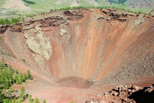Khorgo Volcano Crater
