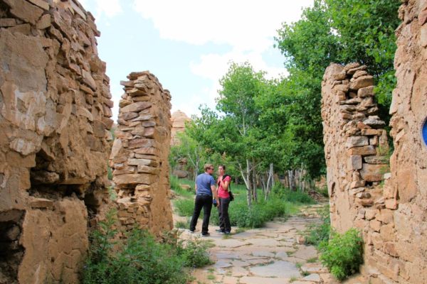 Ruin of the old temple in Baga Gazariyn Chuluu