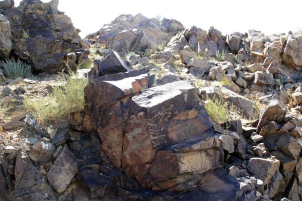Rock inscriptions around Ongi Monastery