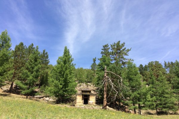 Old temple ruin in Baldan Bereewen Monastery