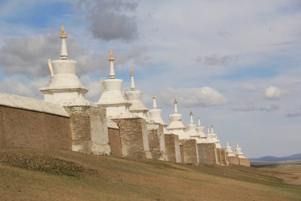 Wall of Erdene Zuu Monastery
