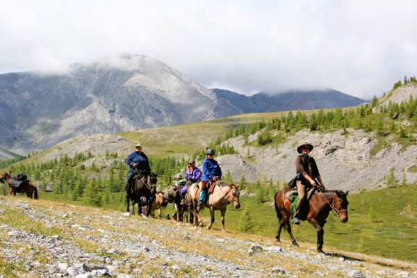 Horse riding Mongolia