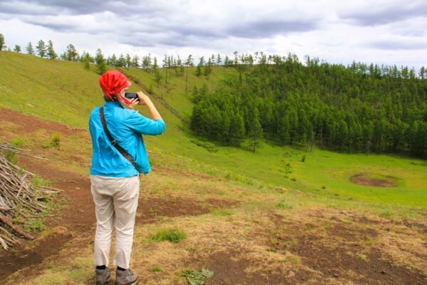 Hiking to Uran Togoo mountain