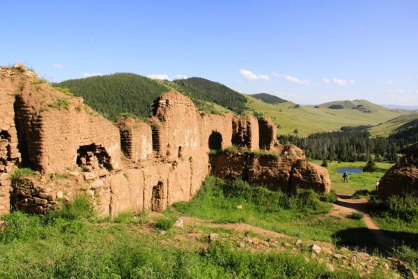 Manzushir Monastery Old Temple Ruin