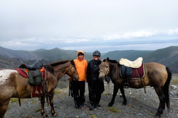 Horse riding in Khovsgol