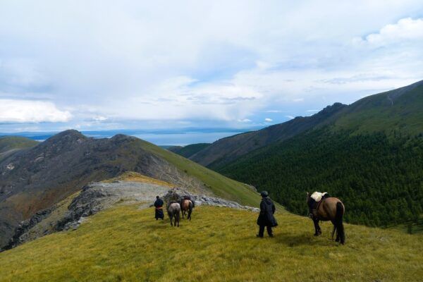 Horseback riding in Khovsgol Lake NP