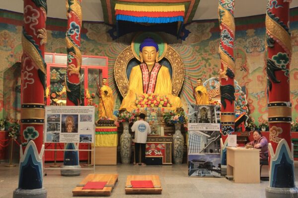 Maidar God in Dashchoilin Monastery