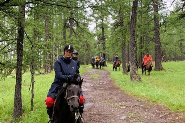 Horseback riding Mongolia