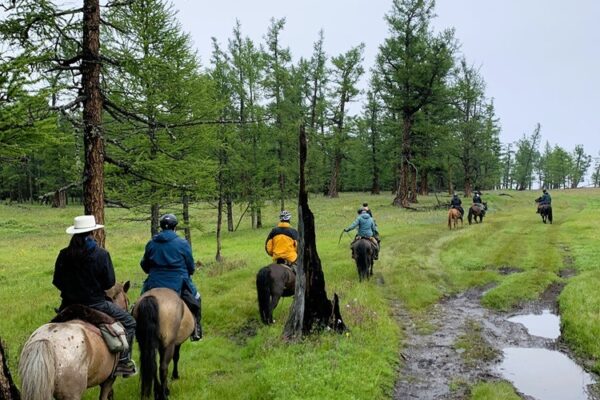 Horseback riding Mongolia