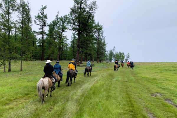 Horseback riding Mongolia