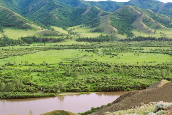 Selenge River , Mongolia